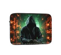 Laptop Case 17 inch Laptop Sleeve Shockproof Computer Sleeve Bag Hacker Attack Computer Case Carrying Cover