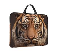Laptop Case 3D Tiger Head Laptop Sleeve Water Resistant Computer Carrying Bag Briefcase with Handle