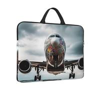 Laptop Case Airplane Art Laptop Sleeve Water Resistant Computer Carrying Bag Briefcase with Handle