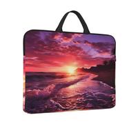 Laptop Case Beach Sunset Laptop Sleeve Water Resistant Computer Carrying Bag Briefcase with Handle