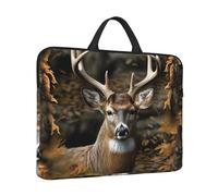 Laptop Case Camouflage Deer Laptop Sleeve Water Resistant Computer Carrying Bag Briefcase with Handle