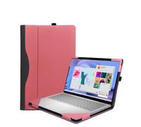 Laptop Case Cover for Dell 14 Plus DB14250 & Pro 14 PC14255/PC14250 & Pro14 Plus PB14250 /PB14255 Sleeve,PU Leather Protective Shell Notebook PC Bag Accessories (Pink)