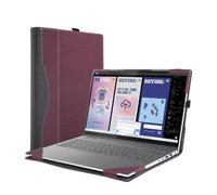 Laptop Case Cover for Lenovo Yoga 7i 2-in-1 16" Gen 10 for Yoga 7 2-in-1 16ILL10 16AKP10 [Do Check Models] Detachable Notebook Sleeve Computer Bag PU Accessories with Heat Dissipation Hole (red Wine)