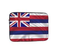 Laptop Case Flag of Hawaii American Laptop Sleeve Shockproof Protective Notebook Case with Zipper Briefcase Carrying 12 Inch