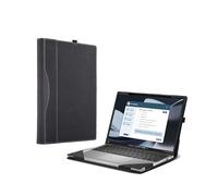 Laptop Case for Dell Pro 14 Plus Laptop or 2-in-1 PB14255 PB14250 [Note Other Models] All Inclusive Drop Case 14" PU Leather Protective Bag Detachable Shell (Dark Gray)