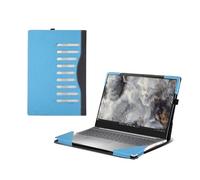 Laptop Case for Dell Pro 16 Plus PB16250 PB16255 16” All Inclusive Drop Case PU Leather Inside Pocket Cover (Sky Blue)