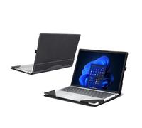 Laptop Case for HP EliteBook 8 G1a 13 inch Notebook AI PC [not Compatible with Any Other Model] ，EliteBook 8 Flip G1i， 2 in 1 PU Leather Inside Pocket Cover (Dark Gray)