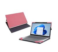 Laptop Case for Lenovo ThinkBook 16 Gen 8 (16″ Intel) Laptop [not Compatible with Any Other Model] ， 2 in 1 PU Leather Inside Pocket Cover (Pink)