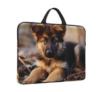 Laptop Case German Shepherd Puppy Laptop Sleeve Water Resistant Computer Carrying Bag Briefcase with Handle