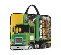 Laptop Case I Love Garbage Trucks Laptop Sleeve Water Resistant Computer Carrying Bag Briefcase with Handle