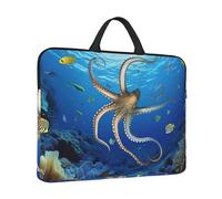 Laptop Case Marine Biology Laptop Sleeve Water Resistant Computer Carrying Bag Briefcase with Handle
