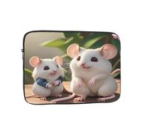 Laptop Case Mother and Child Rats Laptop Sleeve Shockproof Protective Notebook Case with Zipper Briefcase Carrying