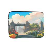Laptop Case Outside The Castle Gate Laptop Sleeve Shockproof Protective Notebook Case with Zipper Briefcase Carrying