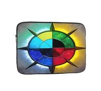 Laptop Case Shine in All Directions Laptop Sleeve Shockproof Protective Notebook Case with Zipper Briefcase Carrying