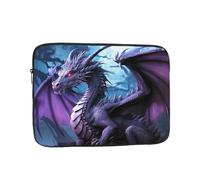 Laptop Case Sleeve 13 inch Shockproof Laptop Case Purple Dragon Purple Moon Laptop Sleeve Protective Carrying Case