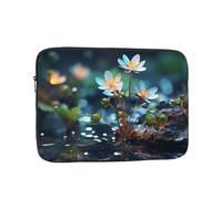 Laptop Case Sleeve 13 Inch, Slim Protective Travel Carrying Case Waterproof Briefcase Bag There are Different Little Flowers Lightweight Laptop Bag for Travel Business Office