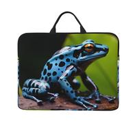 Laptop Case Sleeve 14 Inch Shockproof Protective Notebook Case Dart Frog Blue Laptop Bag Portable Computer Bag