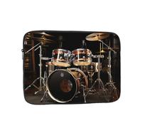 Laptop Case Sleeve 15 inch Shockproof Laptop Case Drum Set Laptop Sleeve Protective Carrying Case
