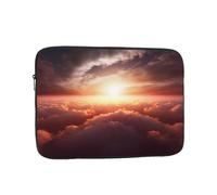 Laptop Case Sleeve 17 inch Laptop Bag Shockproof Computer Carrying Bag Sun Sunrise Cloud Notebook Case Cover