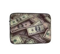Laptop Case Sleeve A Bunch Hundred Dollar Bills Computer Carrying Bag 10 Inch Notebook Protective Sleeve Cover