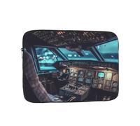 Laptop Case Sleeve Airplane Cockpit Laptop Bag Computer Carrying Case 13 Inch Notebook Cover