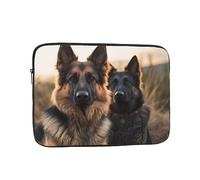 Laptop Case Sleeve Animal German Shepherd Laptop Bag Computer Carrying Case 15 Inch Notebook Cover