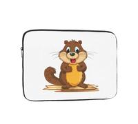 Laptop Case Sleeve Cartoon Animated Beaver Laptop Bag Computer Carrying Case 13 Inch Laptop Protective Notebook Cover