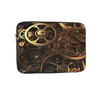 Laptop Case Sleeve Cool Steampunk Gears Laptop Bag Computer Carrying Case 13 Inch Notebook Cover