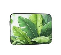 Laptop Case Sleeve Cute Banana Leaves Laptop Bag Computer Carrying Case 12 Inch Notebook Protective Sleeve Cover