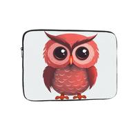 Laptop Case Sleeve Cute Red Owl Laptop Bag Computer Carrying Case 15 Inch Computer Protective Notebook Cases Cover