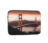 Laptop Case Sleeve Golden Gate Bridge Laptop Bag Computer Carrying Case 13 Inch Computer Protective Notebook Cases Cover