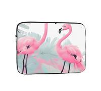 Laptop Case Sleeve Love Flamingo Laptop Bag Computer Carrying Case 17 Inch Protective Notebook Cover