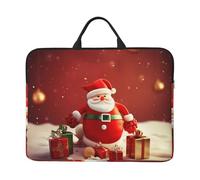 Laptop Case Sleeve Merry Christmas Laptop Bag Computer Carrying Case 14" Computer Protective Notebook Cover