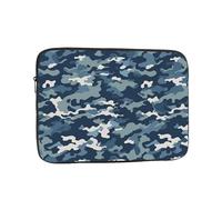 Laptop Case Sleeve Navy Camouflage Pattern Laptop Bag Computer Carrying Case 13 Inch Notebook Protective Sleeve Cover