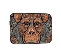 Laptop Case Sleeve Orangutan Tribal Pattern Laptop Bag Computer Carrying Case 13 Inch Notebook Protective Sleeve Cover