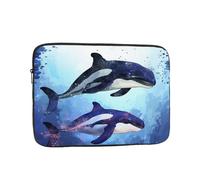 Laptop Case Sleeve Orca Killer Whale Laptop Bag Computer Carrying Case 17 Inch Protective Notebook Cover