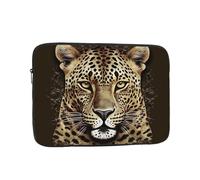 Laptop Case Sleeve Patterned Leopard Head Laptop Bag Computer Carrying Case 12 Inch Notebook Protective Sleeve Cover