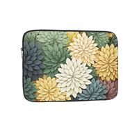 Laptop Case Sleeve Petals Garden Leaves Laptop Bag Computer Carrying Case 12 Inch Laptop Protective Notebook Case Cover