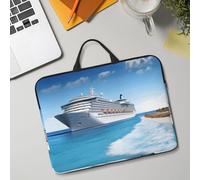 Laptop Case Sleeve Seaside Cruise Ship Laptop Sleeve Seaside Cruise Ship Carrying Cases Shockproof Laptops Case for Men Women