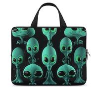 Laptop Case Sleeve Shockproof Computer Carrying Bag Aliens Notebook Case Cover Laptop Bag Water Resistant Computer Cases Tablet Briefcase for Travel Business 12 Inch