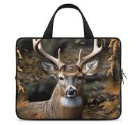 Laptop Case Sleeve Shockproof Computer Carrying Bag Camouflage Deer Notebook Case Cover Laptop Bag Water Resistant Computer Cases Tablet Briefcase for Travel Business 10inch