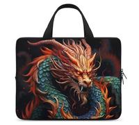 Laptop Case Sleeve Shockproof Computer Carrying Bag Chinese Dragon Notebook Case Cover Laptop Bag Water Resistant Computer Cases Tablet Briefcase for Travel Business 12 Inch