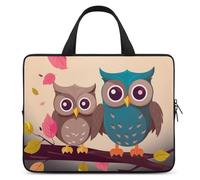 Laptop Case Sleeve Shockproof Computer Carrying Bag Cute Owls Notebook Case Cover Laptop Bag Water Resistant Computer Cases Tablet Briefcase for Travel Business 17 Inch