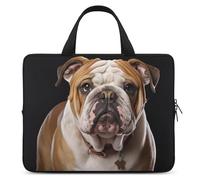 Laptop Case Sleeve Shockproof Computer Carrying Bag English Bulldog Notebook Case Cover Laptop Bag Water Resistant Computer Cases Tablet Briefcase for Travel Business 12 Inch