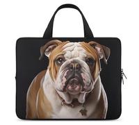 Laptop Case Sleeve Shockproof Computer Carrying Bag English Bulldog Notebook Case Cover Laptop Bag Water Resistant Computer Cases Tablet Briefcase for Travel Business 17 Inch