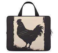 Laptop Case Sleeve Shockproof Computer Carrying Bag Farmhouse Chicken Notebook Case Cover Laptop Bag Water Resistant Computer Cases Tablet Briefcase for Travel Business 10 Inch