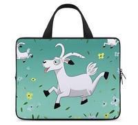 Laptop Case Sleeve Shockproof Computer Carrying Bag Goat Frolic Laptop Bag Tote Lightweight Notebook Case Cover Traveling Briefcase Handle Bags for Travel Business 15inch