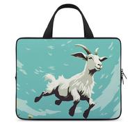 Laptop Case Sleeve Shockproof Computer Carrying Bag Goat Frolic Notebook Case Cover Laptop Bag Water Resistant Computer Cases Tablet Briefcase for Travel Business 10inch
