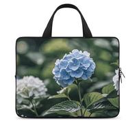 Laptop Case Sleeve Shockproof Computer Carrying Bag Hydrangea Hibiscus Iris Bird Laptop Bag Tote Lightweight Notebook Case Cover Traveling Briefcase Handle Bags for Travel Business 13inch