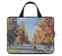 Laptop Case Sleeve Shockproof Computer Carrying Bag Long Straight Road Notebook Case Cover Laptop Bag Water Resistant Computer Cases Tablet Briefcase for Travel Business 10inch